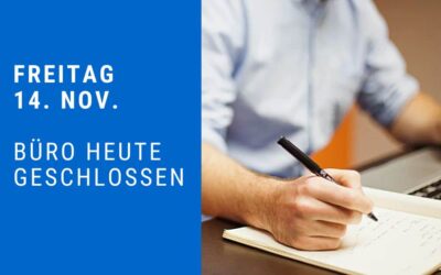 Sekretariat geschlossen