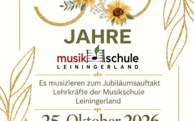 Jubiläumskonzert – Platzreservierung